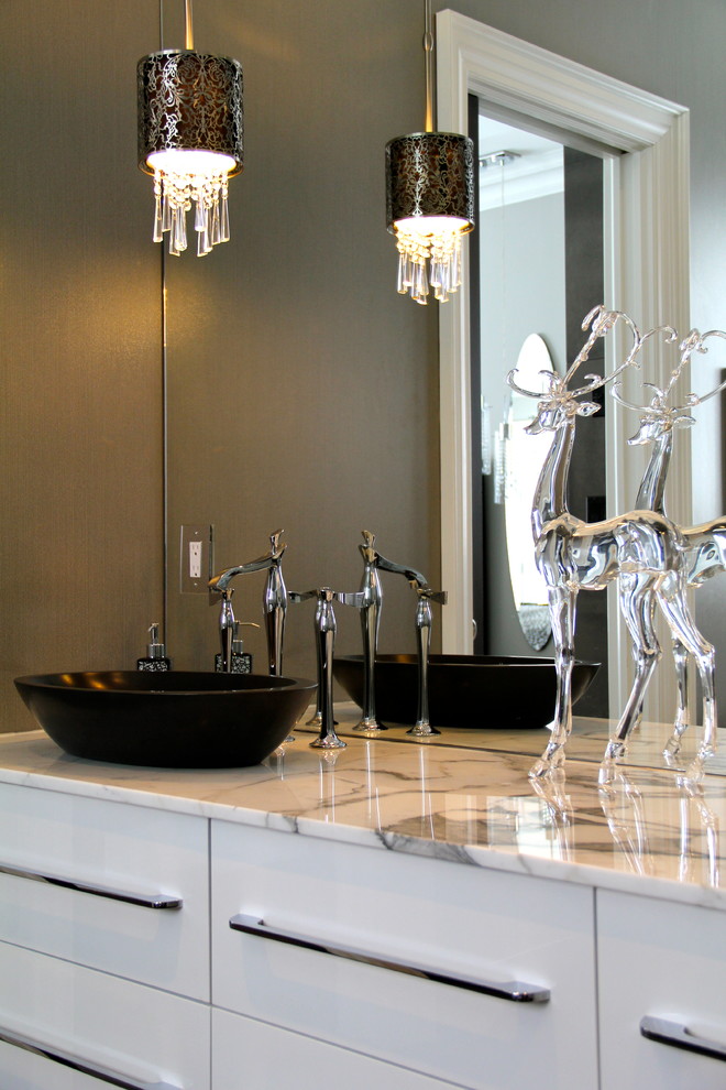 Beautiful High End Barrie Home Contemporary Bathroom Toronto by Absolute Inc
