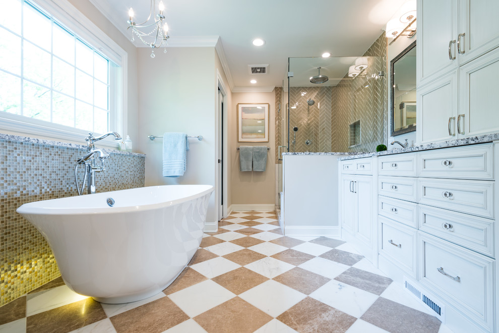 Beautiful Palatine Master Bath Transitional Bathroom Chicago by