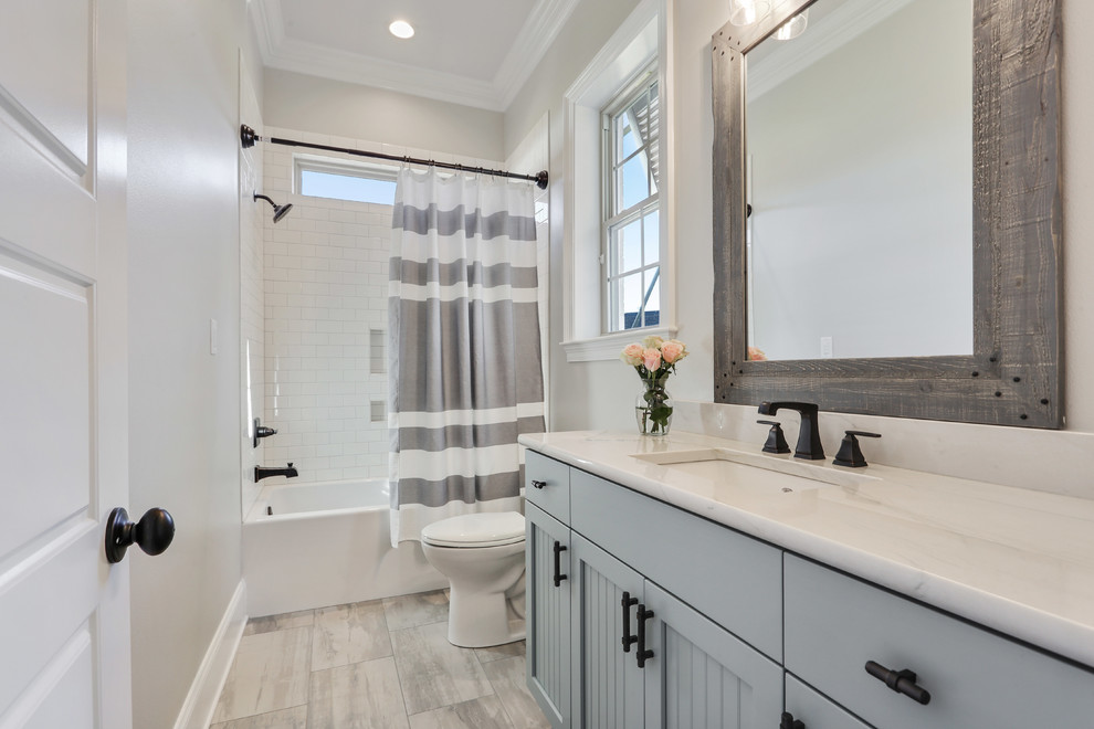 Belle Chasse Beauty on Dogwood Ct. Farmhouse Bathroom New Orleans