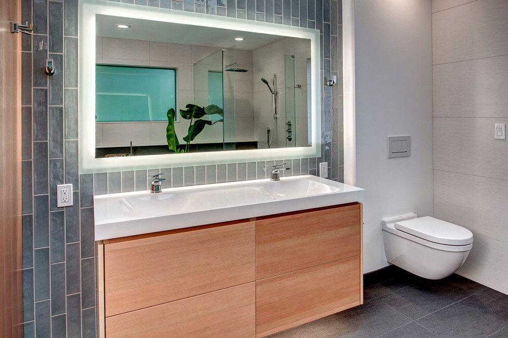 Bellevue Modern Kitchen and Bath Renovation Modern Bathroom