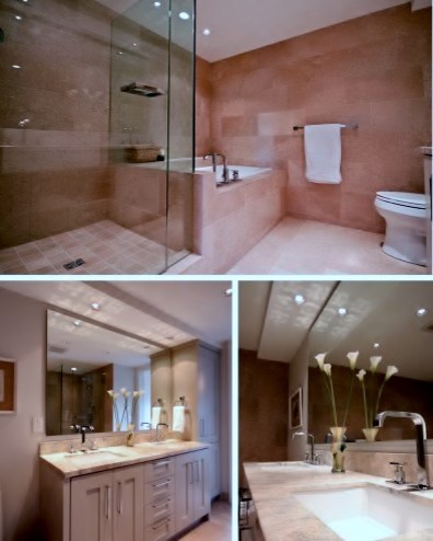 Inspiration for a contemporary bathroom in Vancouver.