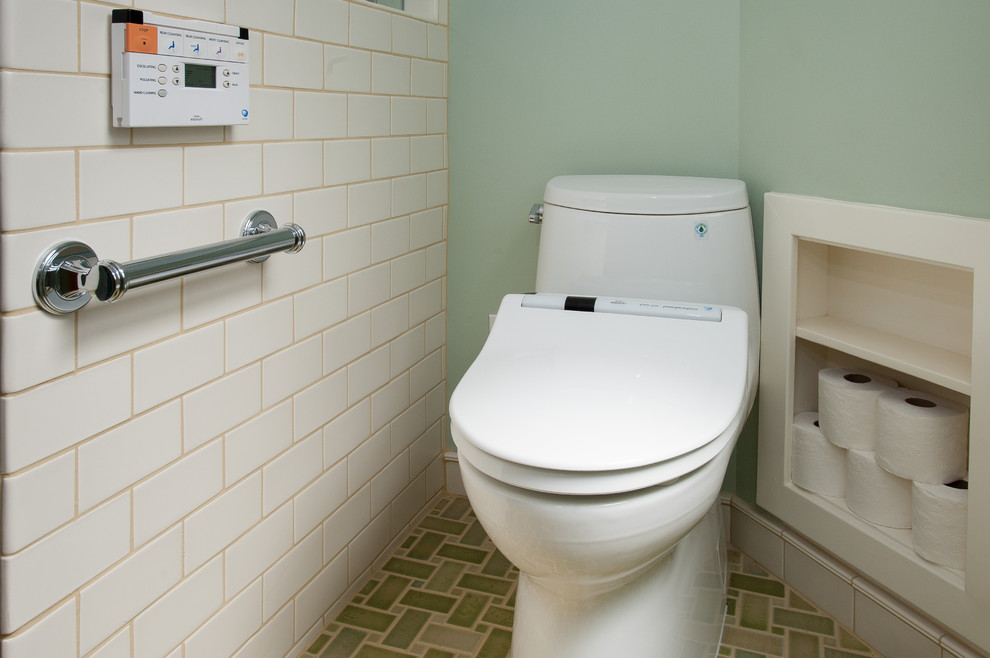 Inspiration for a timeless bathroom remodel in San Francisco