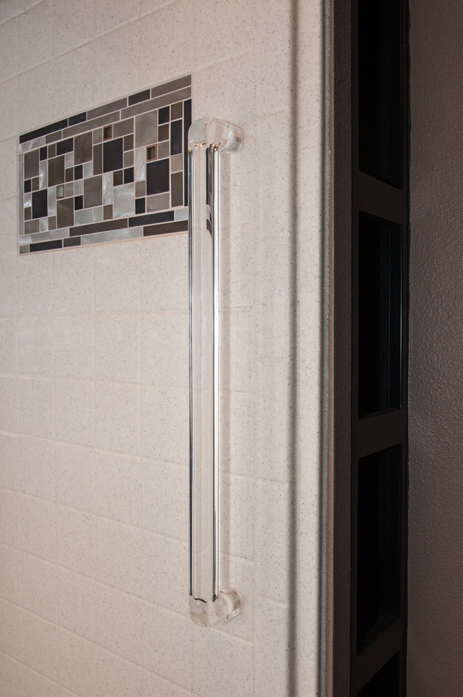 Bestbath commercial shower faux tile shower wall panels Bathroom by