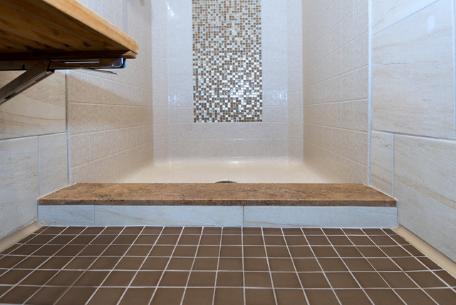 Bestbath commercial showers low threshold shower faux tile ...