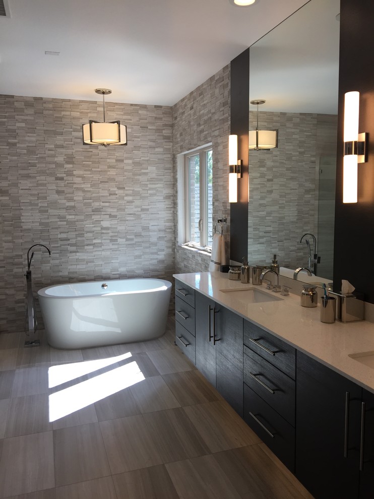 Bilko Granite & Tile before/after photos Transitional Bathroom