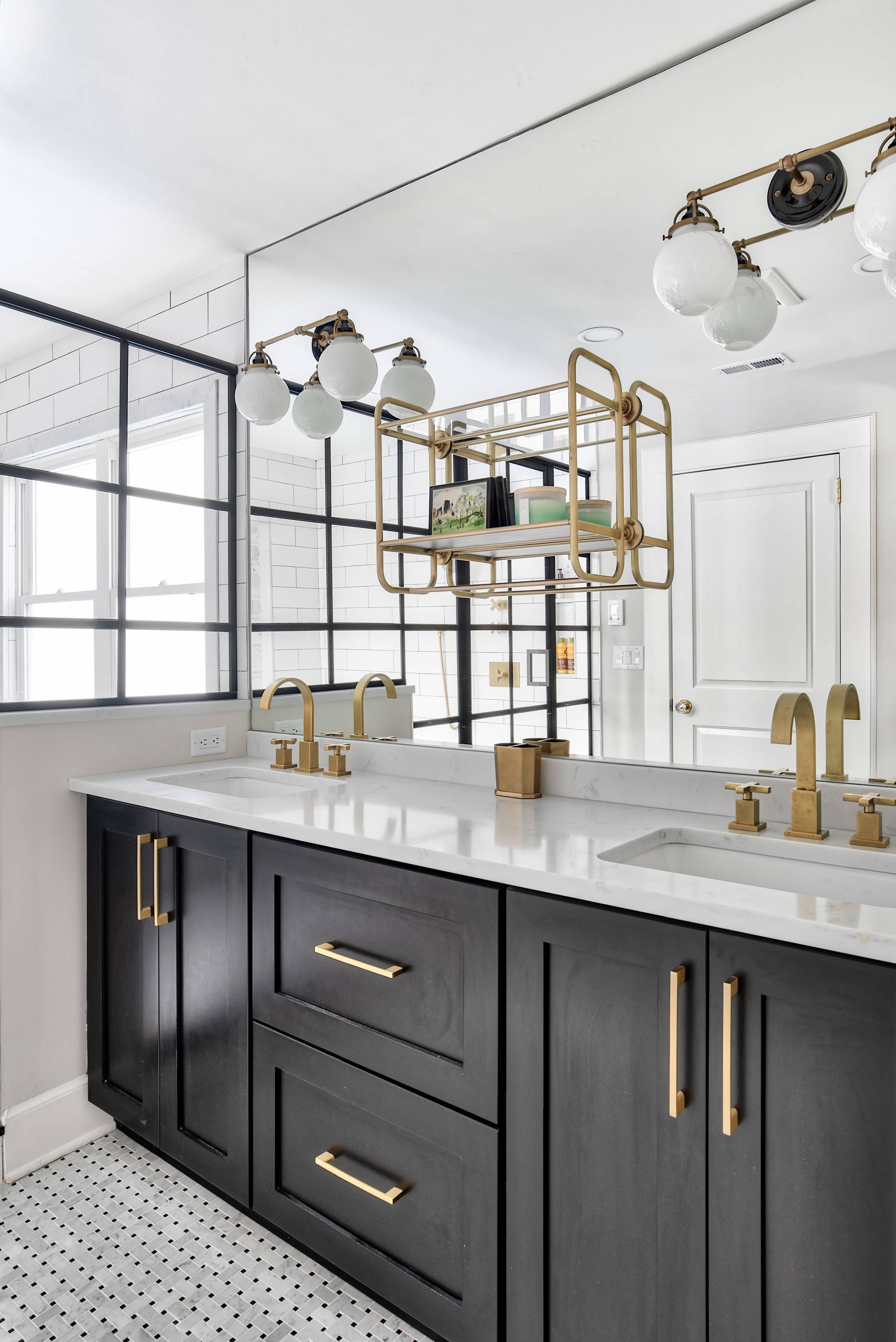 75 Beautiful Modern Bathroom With Black Cabinets Pictures Ideas July