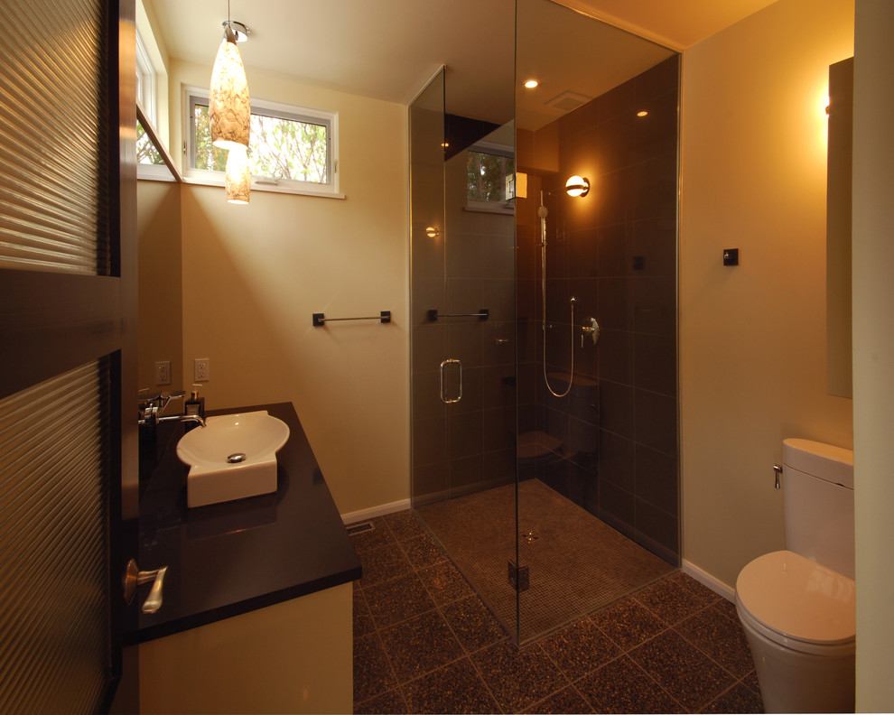 Blakey Residence Modern Bathroom Edmonton by Aquarian