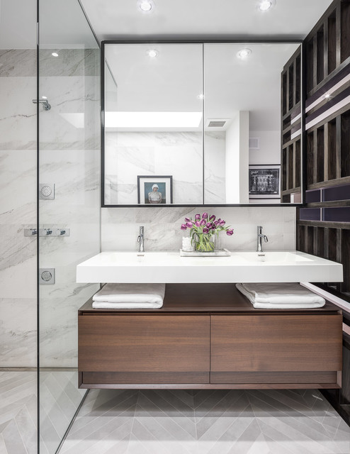 Blue & Bold Modern Home Design | Astro Design | Ottawa, Canada - Modern -  Bathroom - Ottawa - by Astro Design Centre | Houzz