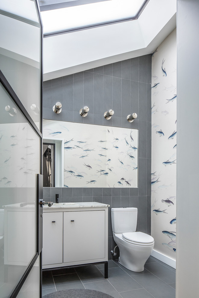 Bathroom - transitional bathroom idea in Boston