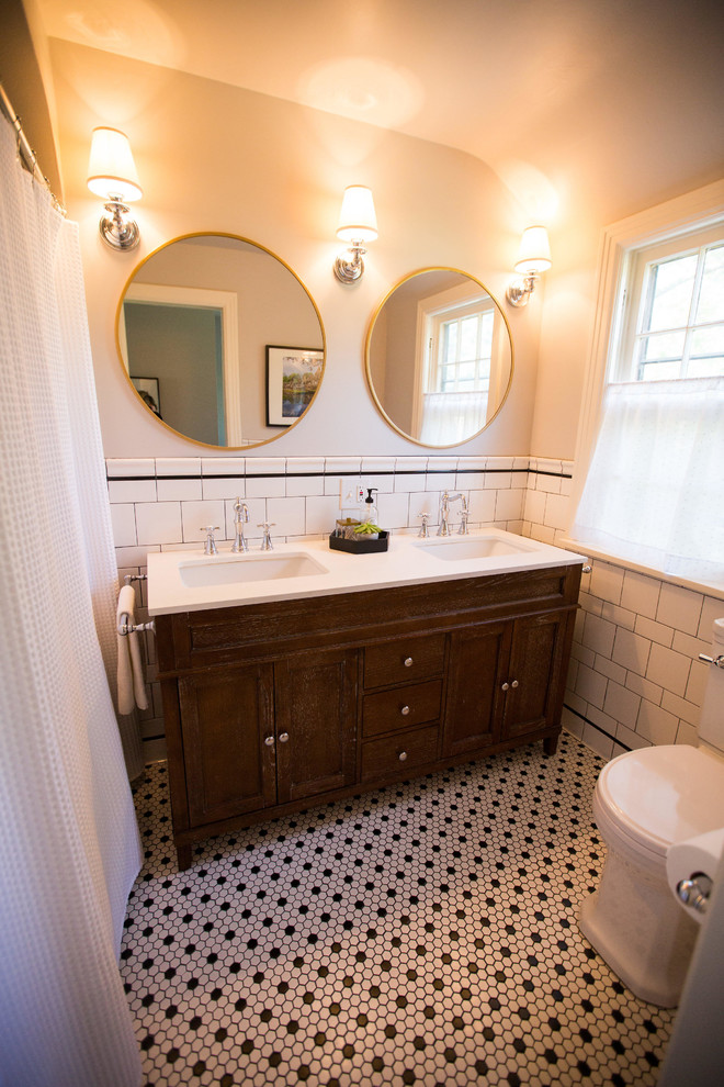 Boucher Bathroom Remodel Farmhouse Bathroom Omaha by Bearded
