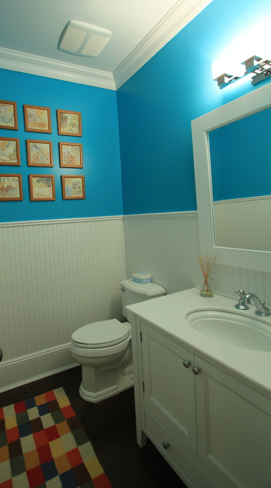 Photo of a bohemian bathroom in New York.