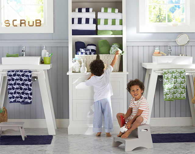 Boys Shared Bathroom - Bathroom - San Francisco - by Pottery Barn Kids ...