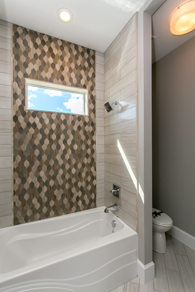 Inspiration for a transitional bathroom remodel in Seattle