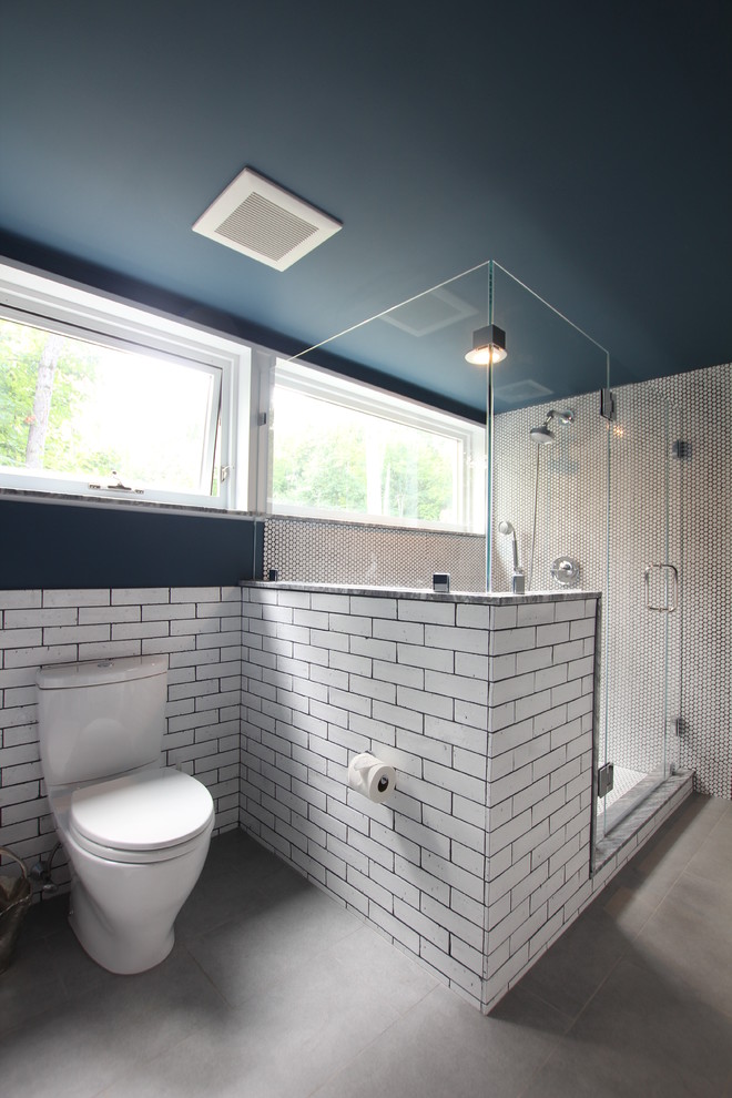 Briarcliff Manor Poolhouse Modern Bathroom New York by John