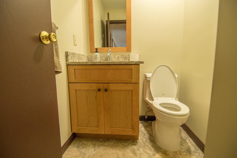 Пример оригинального дизайна: большая ванная комната в классическом стиле
