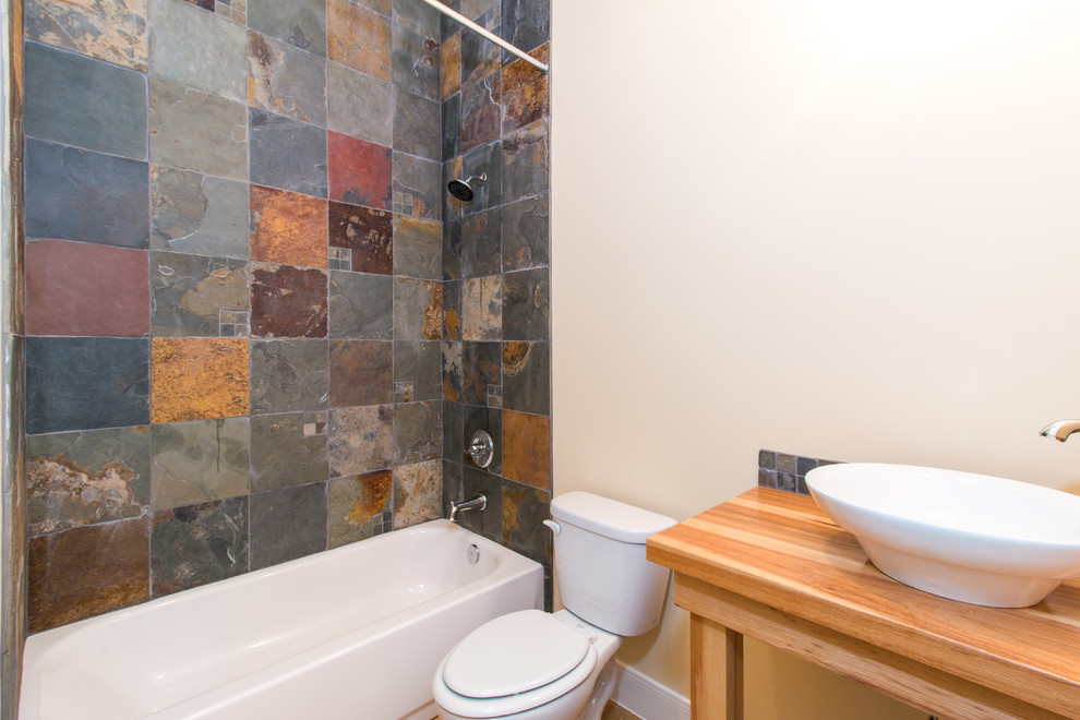 Стильный дизайн: ванная комната в стиле рустика - последний тренд
