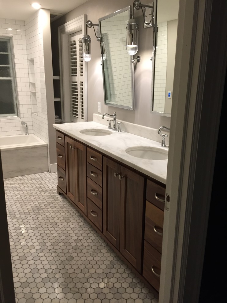 Brookside KCMO 2nd Floor Remodel/Master Bath Contemporary Bathroom