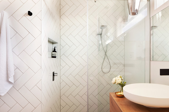 Brunswick Home - Ensuite Bathroom 2015 - Nyklassisk - Badeværelse -  Melbourne - af smarterBATHROOMS+ | Houzz