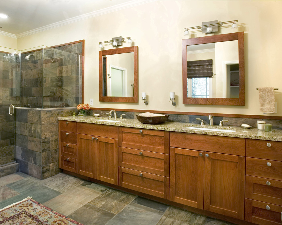 Buckhead renovation Craftsman Bathroom Atlanta by Small