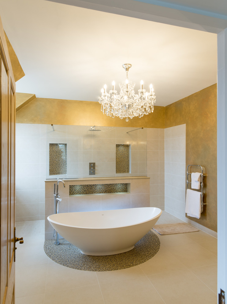 Inspiration for a contemporary bathroom in Kent.