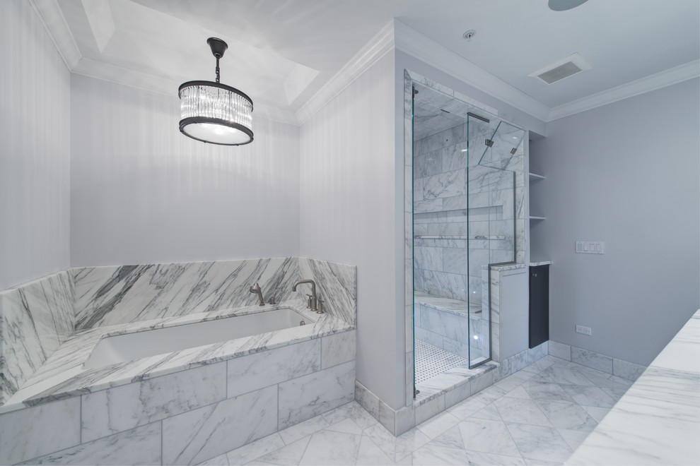 Burr Ridge Master Bathroom Remodel Transitional Bathroom Chicago