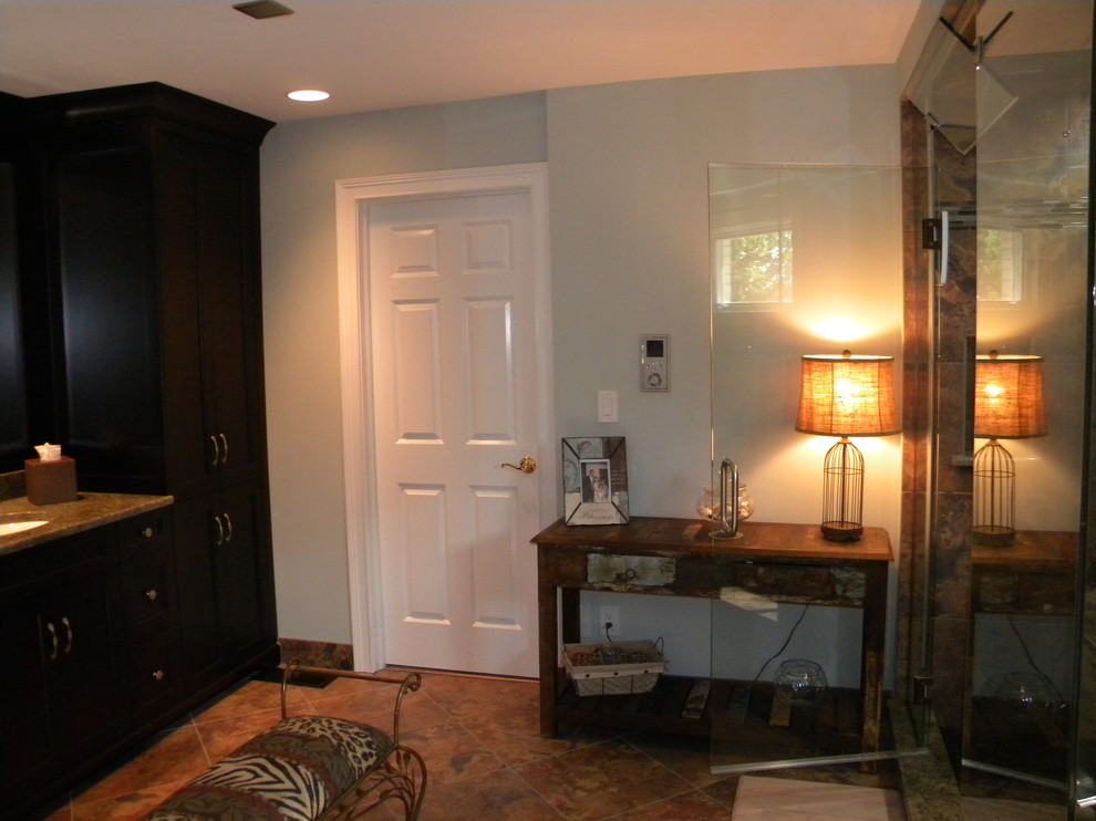 Burr Ridge Master Retreat Rustic Bathroom Chicago by Katherine