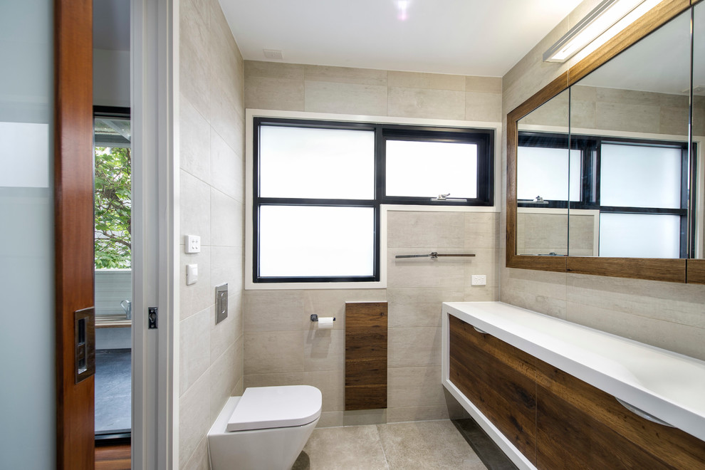 Byron Street, North Melbourne Modern Bathroom Melbourne by
