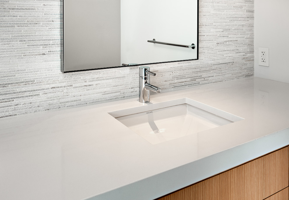 Caesarstone Bathroom Modern Bathroom San Luis Obispo by San