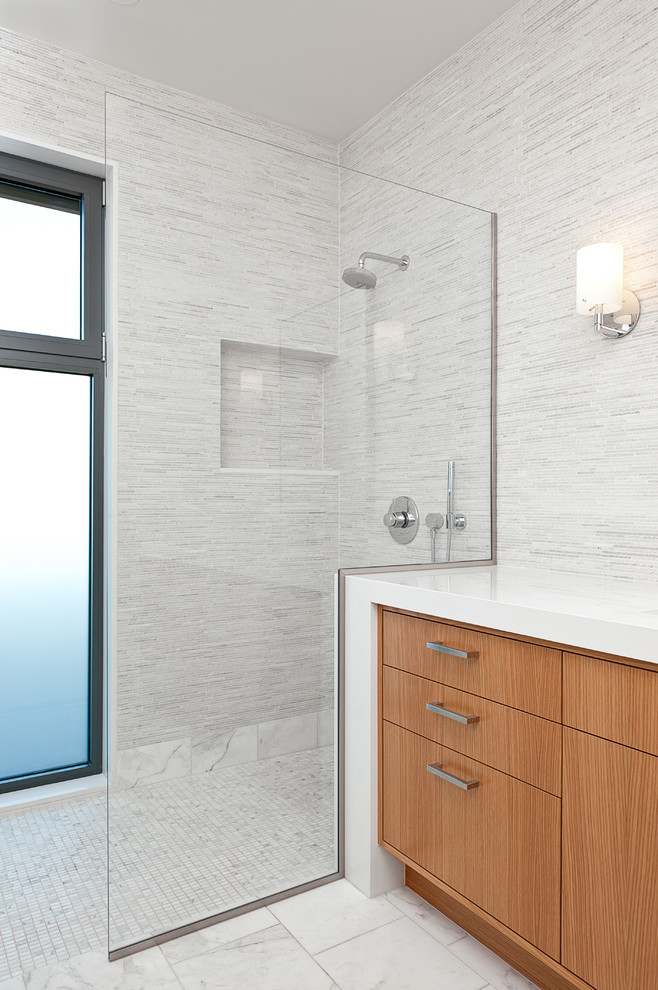 Caesarstone Bathroom Modern Bathroom San Luis Obispo by San