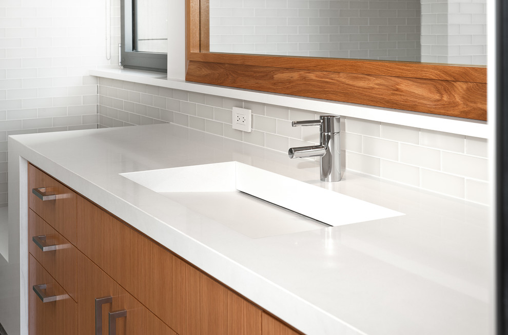 Caesarstone Bathroom Modern Bathroom San Luis Obispo by San