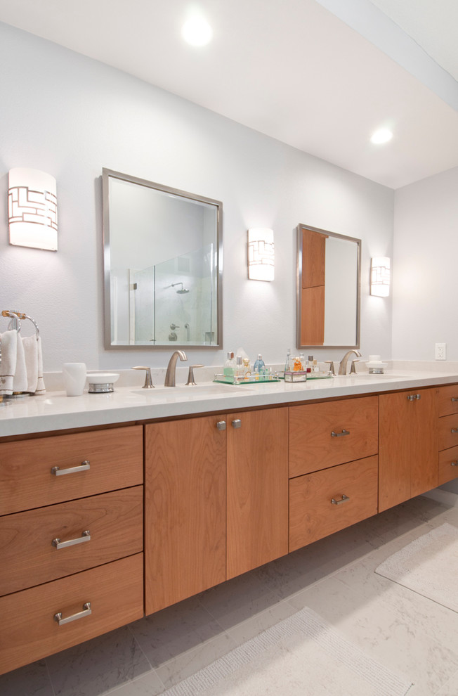 Calabasas Contemporary Bathroom Los Angeles by Concept Renovations, Inc. Houzz