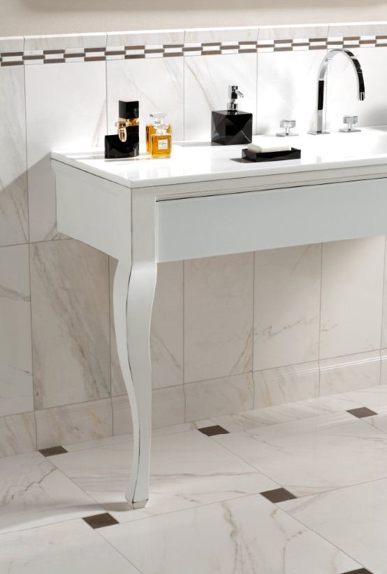 Calacatta Collection Contemporary Bathroom Auckland by Tile
