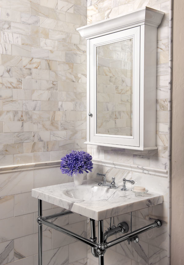 Calacatta Gold Bathroom Traditional Bathroom San Francisco by
