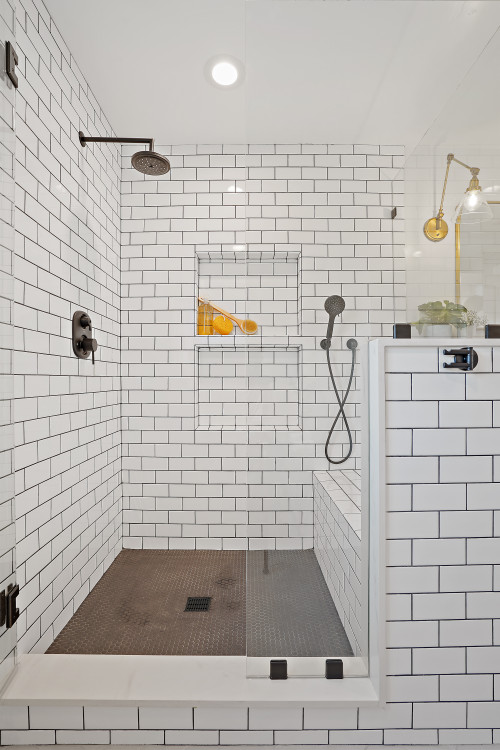 60 White Bathroom Timeless Look, White Tile Bathrooms Images