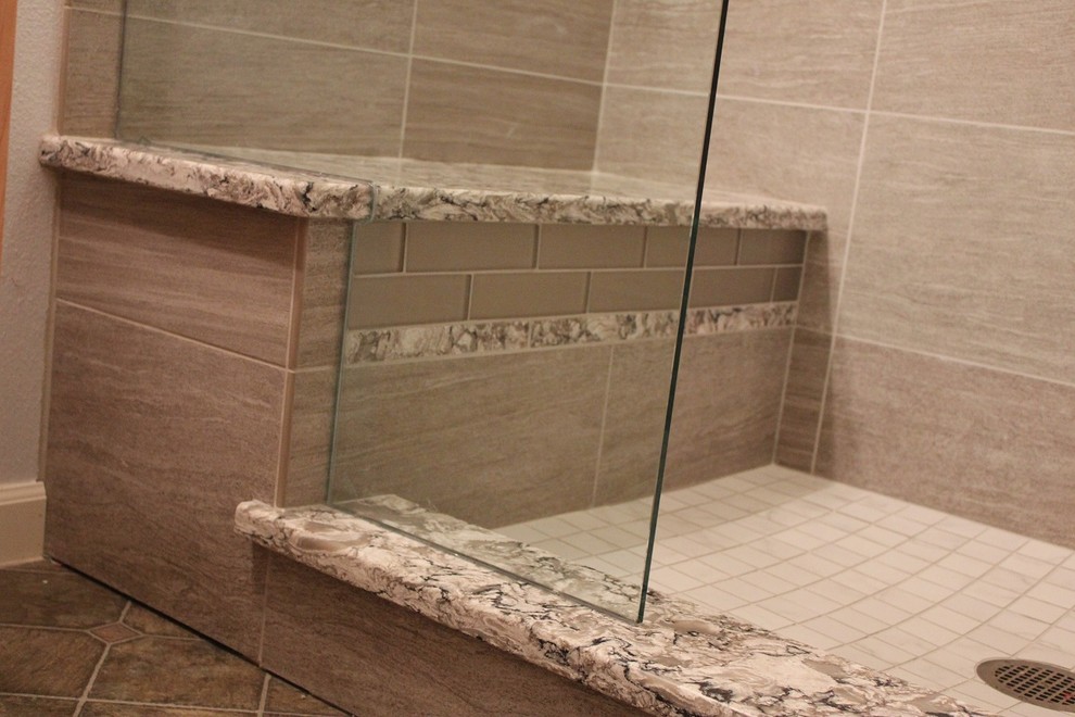 Bathroom - contemporary bathroom idea in Seattle
