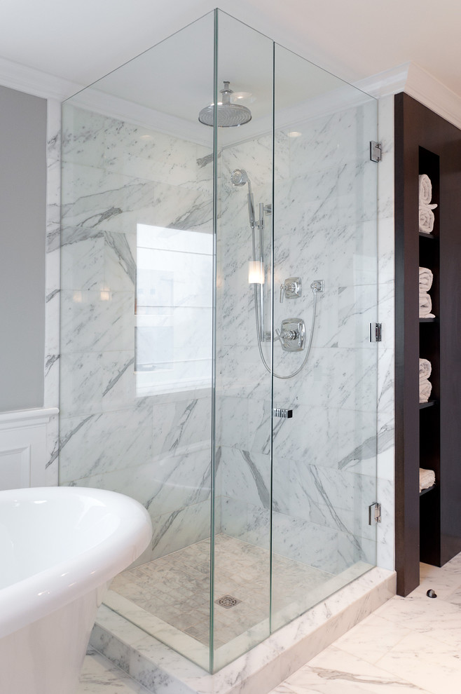 Inspiration for a timeless bathroom remodel in Vancouver