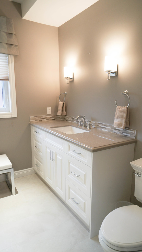 Bathroom - transitional bathroom idea in Toronto