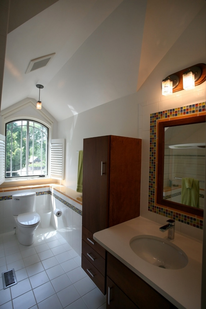 Bathroom - contemporary bathroom idea in Providence