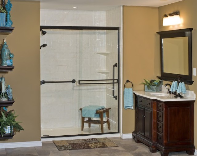 Carrera Marble Tile Wall Panels (Wall Color White Carrera; Pattern 10