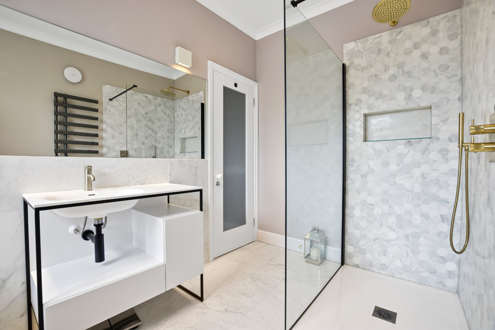 Case Study East Sheen, Surrey Modern Bathroom Surrey by