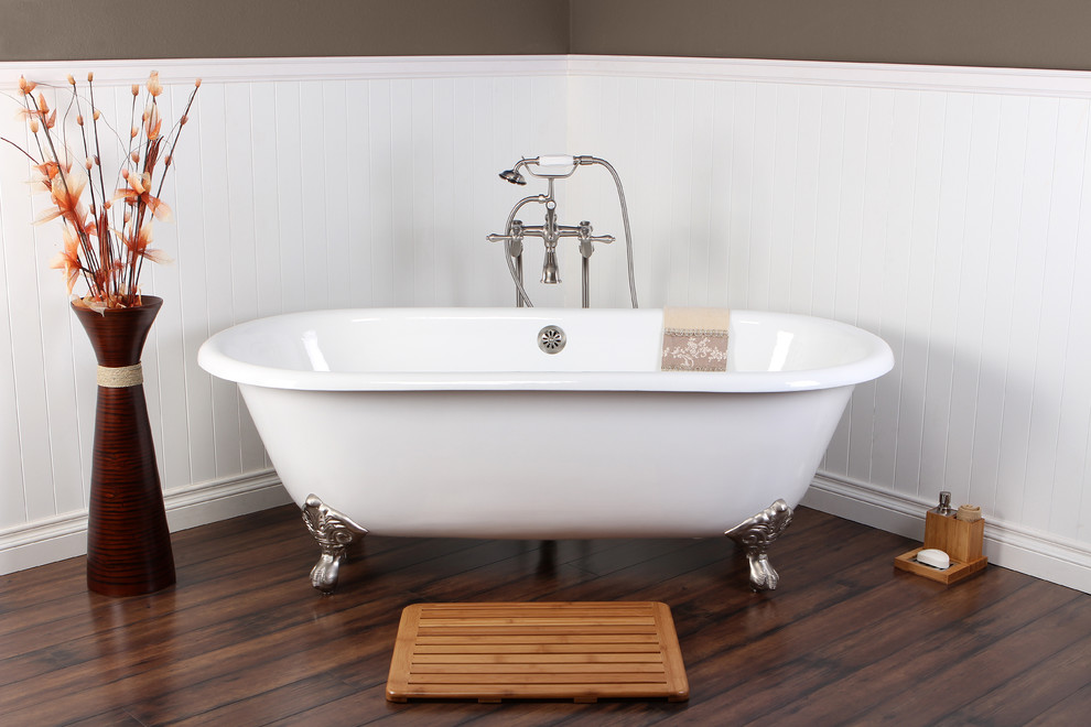 Cast Iron Clawfoot Tubs Traditional Bathroom Los Angeles by