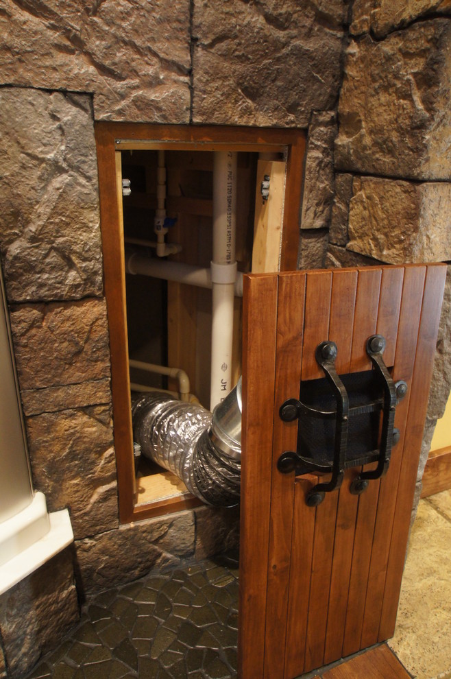 Castle Bathroom Traditional Bathroom Chicago by A Better Home