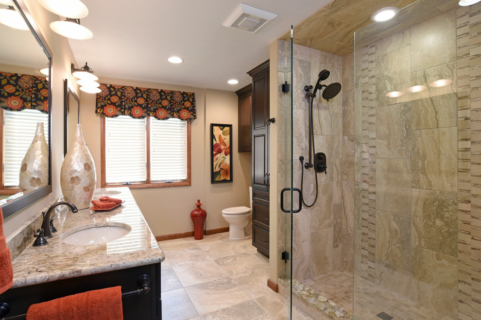 Centerville Typhoon Bordeaux Master Bathroom Transitional Bathroom