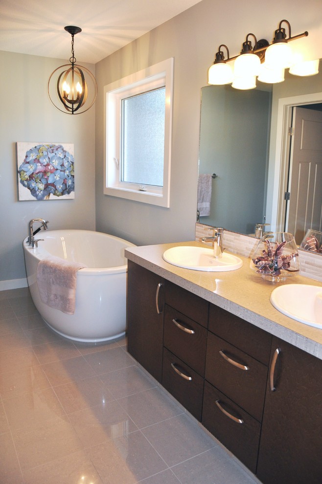 Picture of Central Alberta Tile One Projects - Traditional - Bathroom - Calgary ...