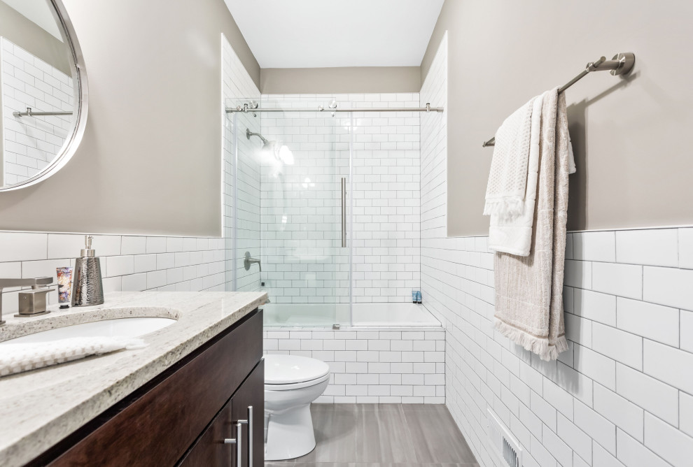 Central Park Bathroom Remodel - Contemporary - Bathroom - Chicago - by ...
