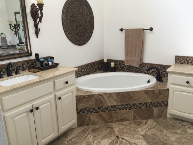 Chaco Canyon Tile Traditional Bathroom Dallas by Regency