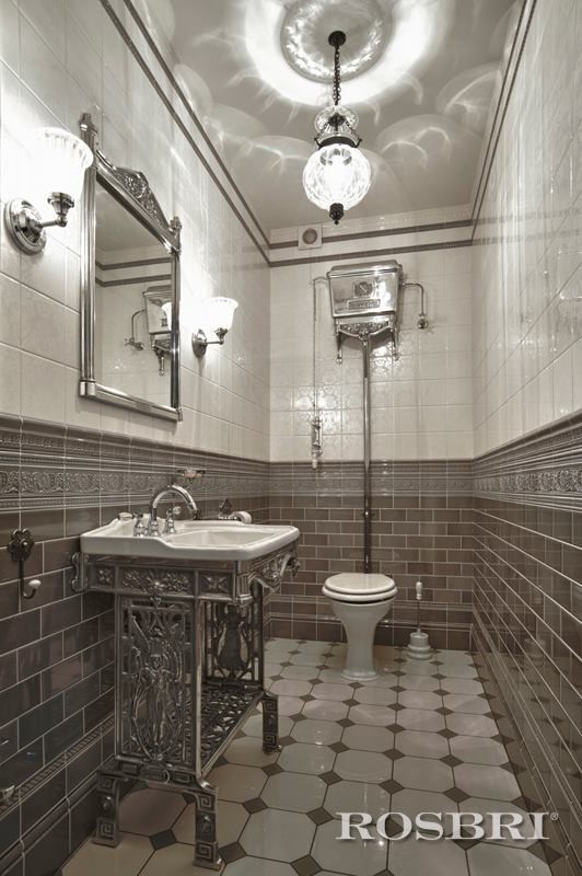 This is an example of an urban bathroom in London.