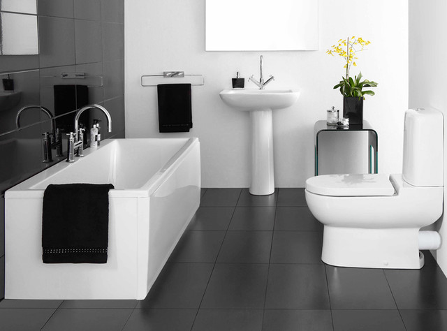 Charcoal Bathroom Floor Tile Modern Houzz Nz - Charcoal Bathroom Tiles Charcoal Bathroom Floor Tile Modern Houzz Nz - Charcoal Bathroom Tiles
