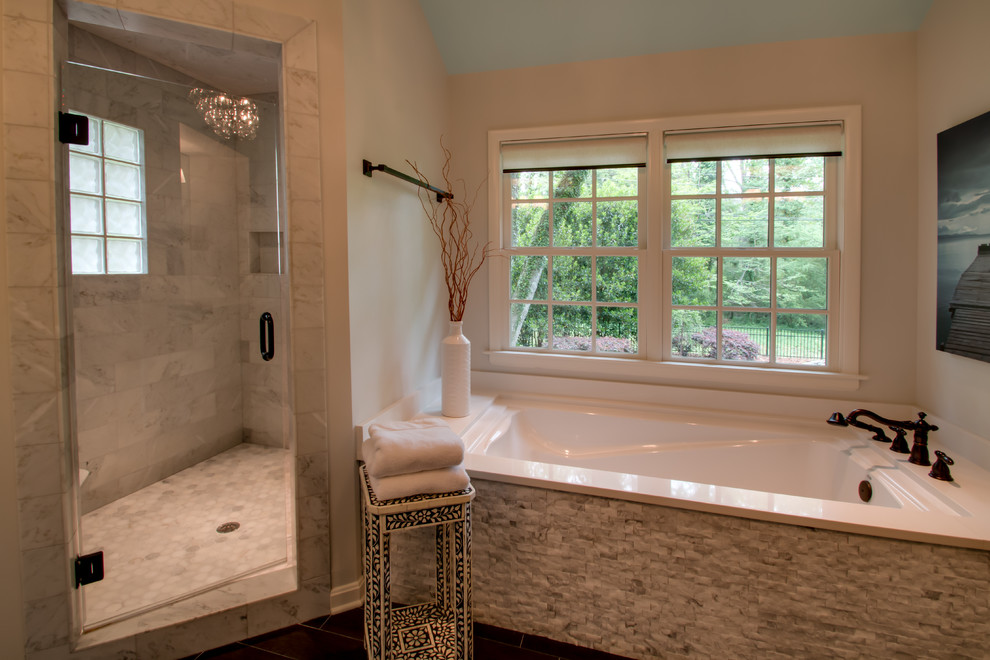 Charlotte Contemporary Ranch for a Hip Young Family Traditional