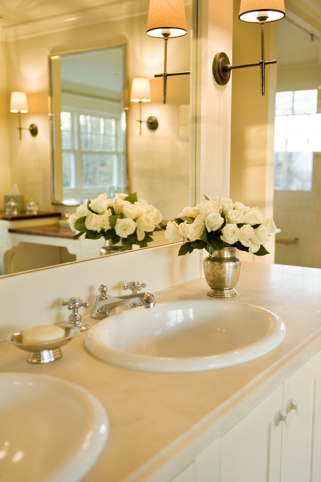 Inspiration for a contemporary bathroom remodel in Providence